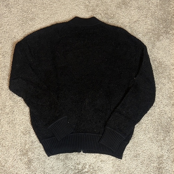 Vince Wool Blend Zip Up Sweater - Picture 5 of 6